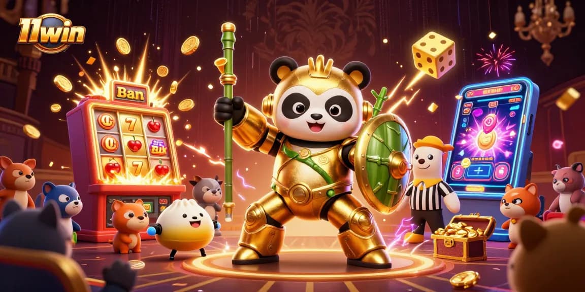 Experience the thrill at 11win with an energetic casino showdown in 3D!