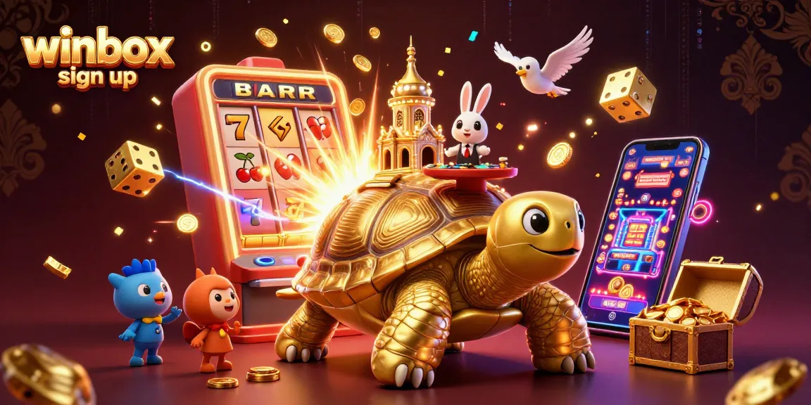 Winbox sign up to access a colorful gambling world filled with vibrant slots and exciting games.