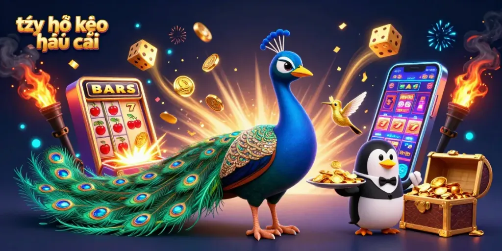 Engage with the dynamic world of tỷ lệ kèo nhà cái featuring vivid characters and exciting casino elements.