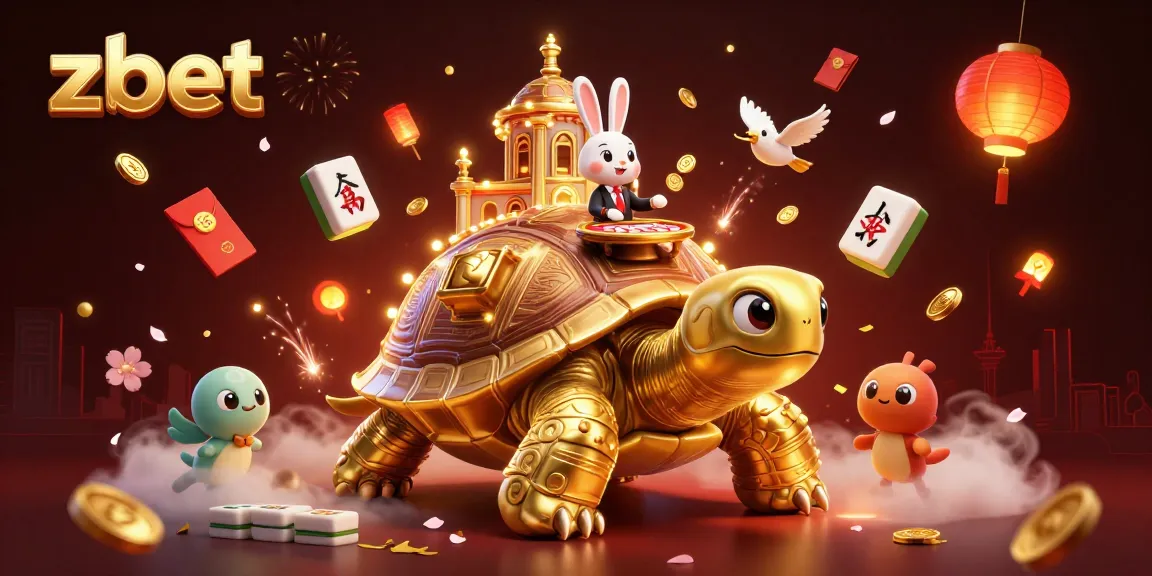 Join the excitement at zbet with a vibrant casino scene featuring unique characters and dynamic gambling elements.