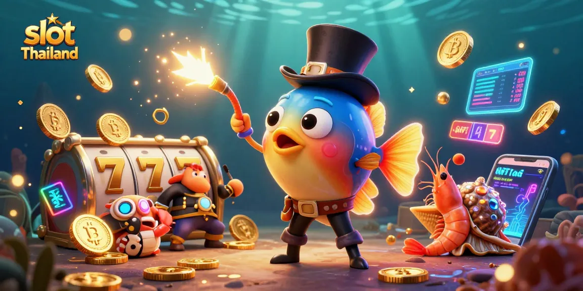 Menangkan slot Thailand dengan thunghu, ikan pemancing 3D, udang bajak laut, dan siput harta karun