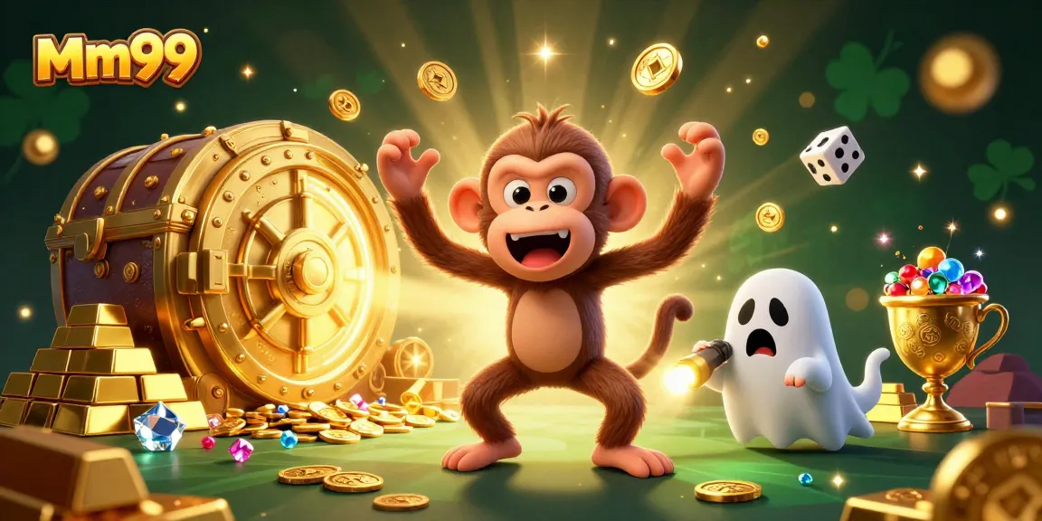 Engage in thrilling gameplay at mm99, where a mischievous monkey juggles treasures in a haunted casino.