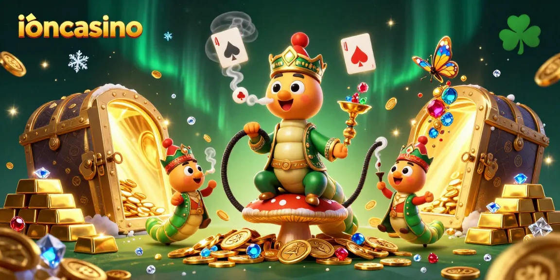 Experience the vibrant charm of ioncasino’s 3D cartoon world filled with treasures and gaming excitement.