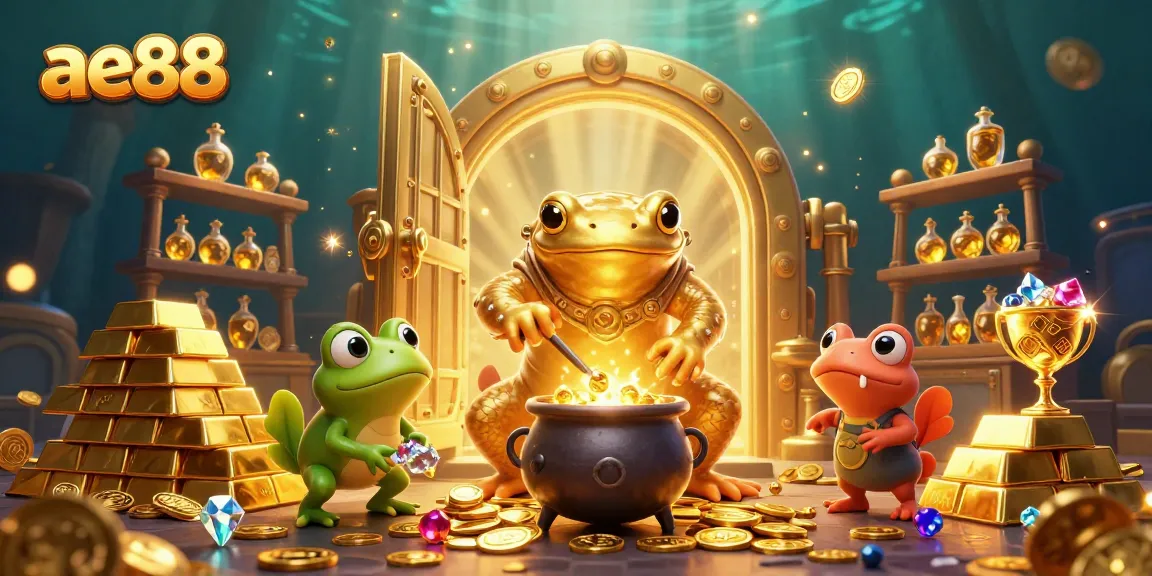 Experience the magical world of ae88 as golden alchemists turn luck into treasures.
