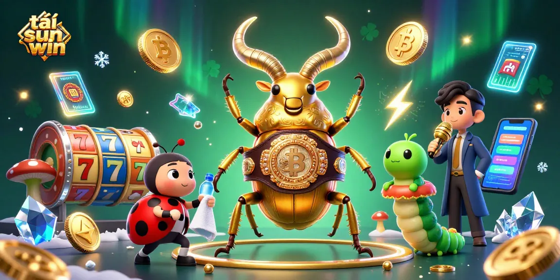 Experience thrilling gameplay with tải sun win in a vibrant casino-inspired scene featuring unique characters and elements.