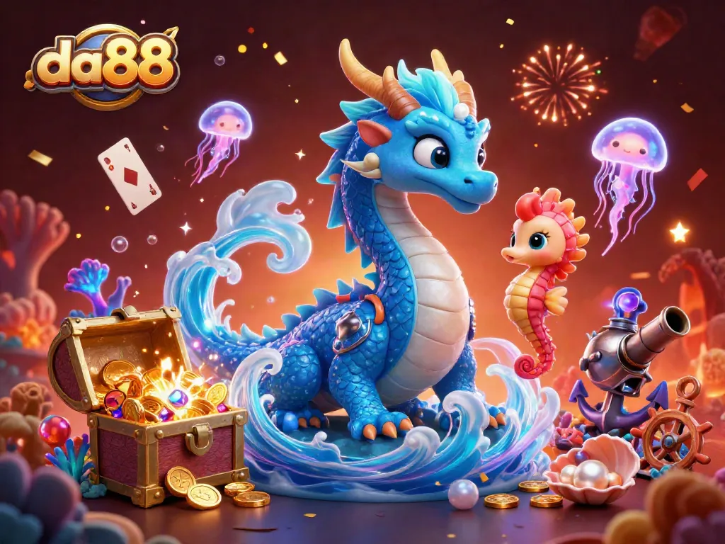 Join the adventure at da88, where the fish shooting game meets vibrant coral reefs!
