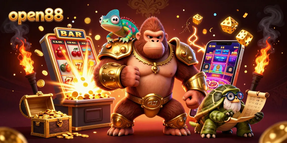 Experience the excitement at open88 with vibrant casino games, engaging characters, and thrilling jackpots.