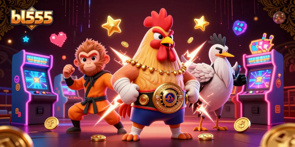 Experience thrilling gameplay at bl555 with vibrant casino characters and dynamic gaming elements.